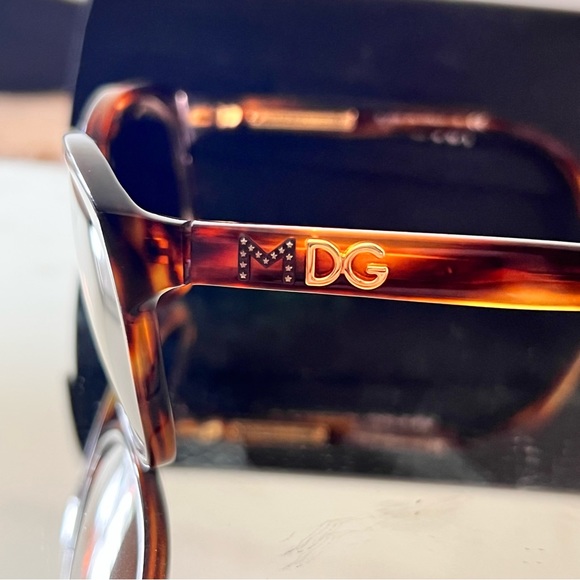 Dolce & Gabbana x Madonna Havana Brown Butterfly Sunglasses DG4097 677/13 - Picture 7 of 10
